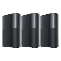 Roteador Xiaomi Mesh System BE3600 Pro US 3 Pack - Preto Roteador Xiaomi Mesh System BE3600 Pro US 3 Pack - Preto