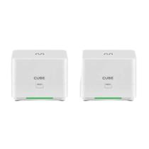 Roteadores Multilaser Cube Mesh AC1200 Fast 2 Unidades RE167 Roteadores Multilaser Cube Mesh AC1200 Fast 2 Unidades RE167