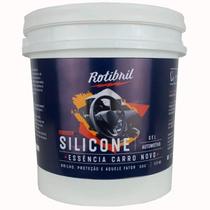 Rotibril Silicone Gel 3,5Kg - Aroma Carro Novo Rotibril Silicone Gel 3,5Kg - Aroma Carro Novo