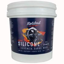 Rotibril Silicone Gel 3,5Kg - Aroma Carro Novo Rotibril Silicone Gel 3,5Kg - Aroma Carro Novo