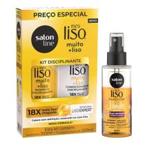 Rotina e Perfume: Kit Shampoo/Cond. e Óleo Sérum 120ml Salon Line Rotina e Perfume: Kit Shampoo/Cond. e Óleo Sérum 120ml Salon Line