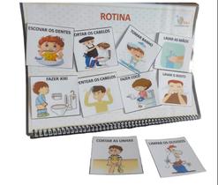 Rotina Para Crianças Autista com ações do dia a dia rotina visual Rotina Para Crianças Autista com ações do dia a dia rotina visual