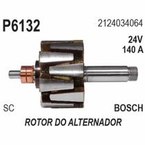 ROTOR ALTERNADOR para ONIBUS EIXO CURTO SEM CHAVETA 140 AMP