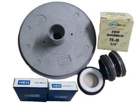 Rotor Compatível Jacuzzi 1,0 cv Selo Rolamentos 6201/6203 Rotor Compatível Jacuzzi 1,0 cv Selo Rolamentos 6201/6203