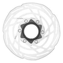 Rotor de freio a disco Jagwire Sport SR1 centerlock 140mm - DCR052 Rotor de freio a disco Jagwire Sport SR1 centerlock 140mm - DCR052