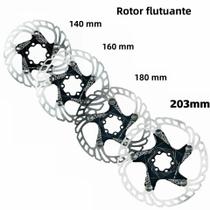 Rotor de Freio de Bicicleta ZRACE - 160mm, 180mm e 203mm - Flutuante com Dissipação de Calor