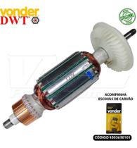 Rotor Induzido Para Esmerilhadeira Vonder Eav650 / Ead650 127v Rotor Induzido Para Esmerilhadeira Vonder Eav650 / Ead650 127v