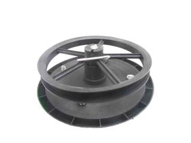 Rotor Tanquinho Clara Leve Eixo Curto Polia