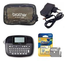 Rotulador Brother Pt-m95wt + 01 Fita Mk231 + Bolsa + Fonte Rotulador Brother Pt-m95wt + 01 Fita Mk231 + Bolsa + Fonte