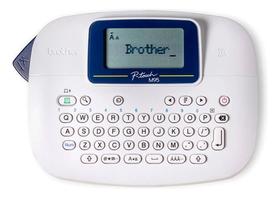 Rotulador Eletrônico Brother Ptm95wt Branco Branco Rotulador Eletrônico Brother Ptm95wt Branco Branco