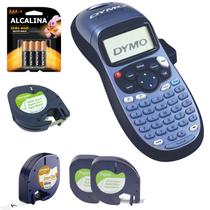Rotulador Letratag Lt100h AZUL 4 Pilha 3 Fita+ 1 para Tecido