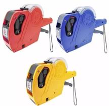 Rotuladora Etiquetadora Manual 8 Dígitos + Refil + Etiquetas