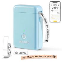Rotuladora ORGBRO X1 Bluetooth, impressora térmica sem tinta Rotuladora ORGBRO X1 Bluetooth, impressora térmica sem tinta