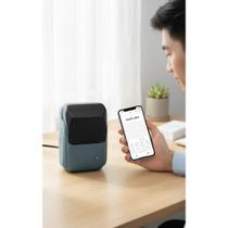Rotuladora Térmica Bluetooth Portátil + 1 Rolo Etiqueta Rotuladora Térmica Bluetooth Portátil + 1 Rolo Etiqueta
