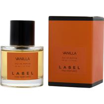 Rótulo de perfume Fine Perfumes Vanilla Eau De Parfum 50 ml Spray - Label Fine Perfumes