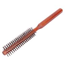 Round Hair Styling Brush, Curling Roller, Hairbrush, Small Wood, Unisex, Blow Secagem, Uso Doméstico