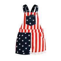 Roupa Ayalinggo, 4 de julho, estampa da bandeira americana, macacão