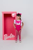 Roupa Barbie com acrílico