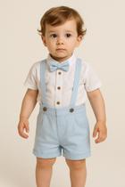 Roupa Batizado Bebê Menino Casamento Formatura Papilloo