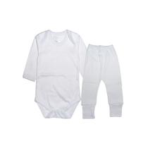 Roupa bebe 2 peças Bener Babys unissex body manga longa