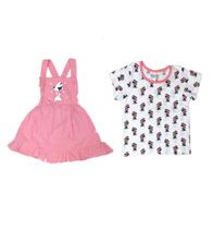 Roupa Bebê Menina Minnie Vestido e Camiseta Disney