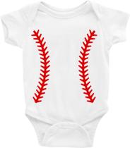 Roupa Body Bebê Infantil Bola de Baseball Beisebol - TAMANHO GG