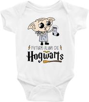 Roupa Body Bebê Infantil Futuro Aluno De Hogwarts Mod2