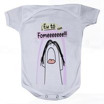 Roupa Body Bebê Manga Comprida Estampado desenho Flork