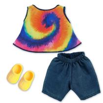 Roupa Boneca Baby Alive - Conjunto Tie Dye - Laço De Fita - Laco De Fita