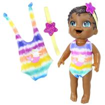 Roupa boneca baby alive e little mommy - maio tie day sereia