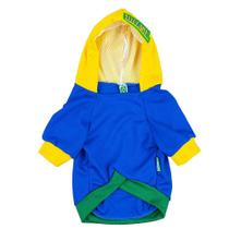 Roupa Cachorro Seleção Brasileira Modernpet Azul - Tam. M