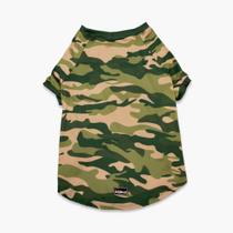 Roupa Cachorro UV50+ DogNerd Camuflada Verde