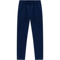 Roupa Calça Legging Montaria Kyly Básica Infantil Estampa Lisa Moda Inverno Estiloso Confortável