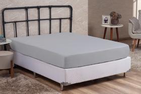 Roupa Cama Casal 200 Fios Lençol com Elástico de Algodão