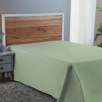 Roupa Cama Casal 300 Fios Lençol Virol Sem Elástico de Algodão