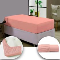 Roupa cama lençol avulso percal 200 fios 100% algodão com elastico solteiro / padrao / queen