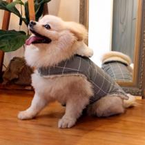 Roupa capa pet frio inverno ajustável 13 tamanhos fácil de colocar cachorro e gato square Cor:VerdeTamanho:6 Roupa capa pet frio inverno ajustável 13 tamanhos fácil de colocar cachorro e gato square Cor:VerdeTamanho:6