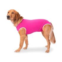 Roupa Cirúrgica Confortpet Regular Macho e Fêmea Rosa para Cães - Tamanho 6