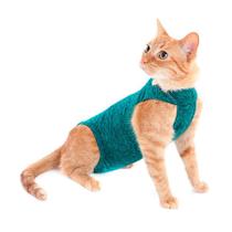 Roupa Cirúrgica Pet Med Para Gatos Duo Dry Verde - Tamanho 0
