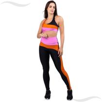 Roupa De Academia Calça + Top Ginástica Musculação Novidade Roupa De Academia Calça + Top Ginástica Musculação Novidade