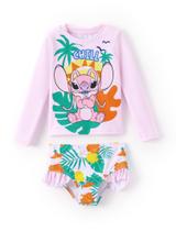 Roupa de banho Disney Lilo & Stitch Tankini para menina de 3 anos Roupa de banho Disney Lilo & Stitch Tankini para menina de 3 anos