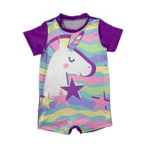 Roupa De Banho Infantil Macaquinho Proteção Solar Bebê