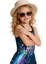Roupa de banho Landari Girls K-pop Ruffle Hem 4-5Y Beach