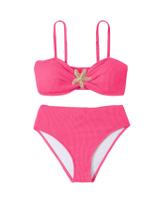 Roupa de banho RoseSeek, 2 peças, roupa de banho acolchoada para menina, 15 anos