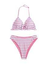 Roupa de banho RoseSeek Girl's, 2 peças, floral, guingão, 13 anos, rosa claro Roupa de banho RoseSeek Girl's, 2 peças, floral, guingão, 13 anos, rosa claro