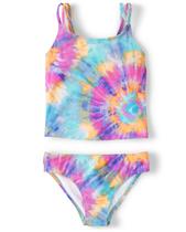 Roupa de banho Tankini The Children's Place Girls Time for Teal Roupa de banho Tankini The Children's Place Girls Time for Teal