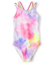 Roupa de banho The Children's Place Neon Peony para meninas XL (14) Roupa de banho The Children's Place Neon Peony para meninas XL (14)