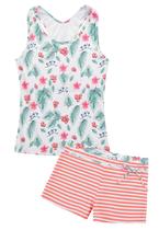 Roupa de banho Unice Girls, duas peças, tanquíni com bermuda de 10 a 11 anos Roupa de banho Unice Girls, duas peças, tanquíni com bermuda de 10 a 11 anos