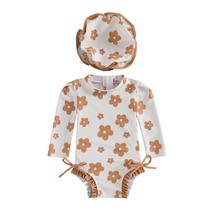 Roupa de banho Yccutest Toddler Rash Guard One Piece Girl 18-24M Roupa de banho Yccutest Toddler Rash Guard One Piece Girl 18-24M