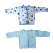 Roupa De Bebê Kit 04 Peças Casaco Lisos E Estampados Algodão
